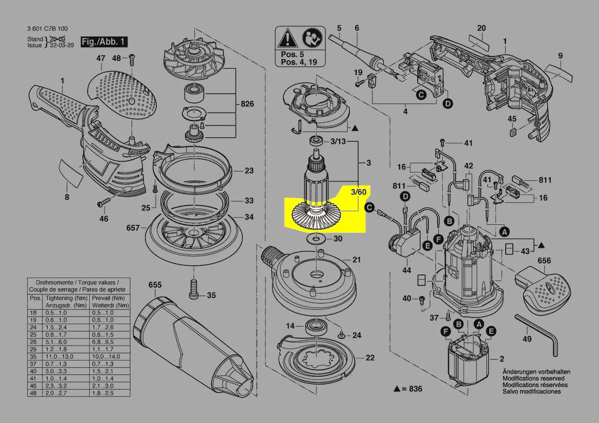 Ventilateur réf. 2 606 610 076 Bosch
